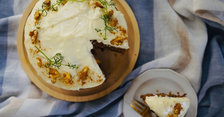 キャロットケーキのレシピ