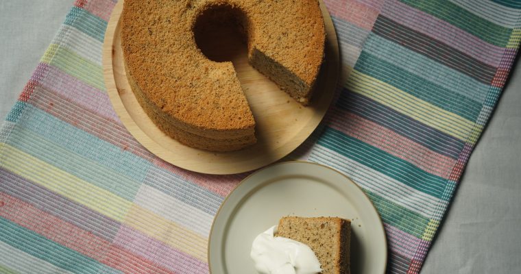 紅茶シフォンのレシピ